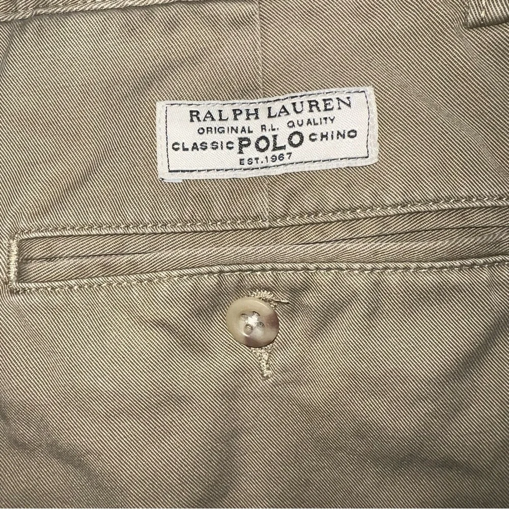 Polo Ralph Lauren Men’s Khaki Cotton Prospect Shorts Size 31